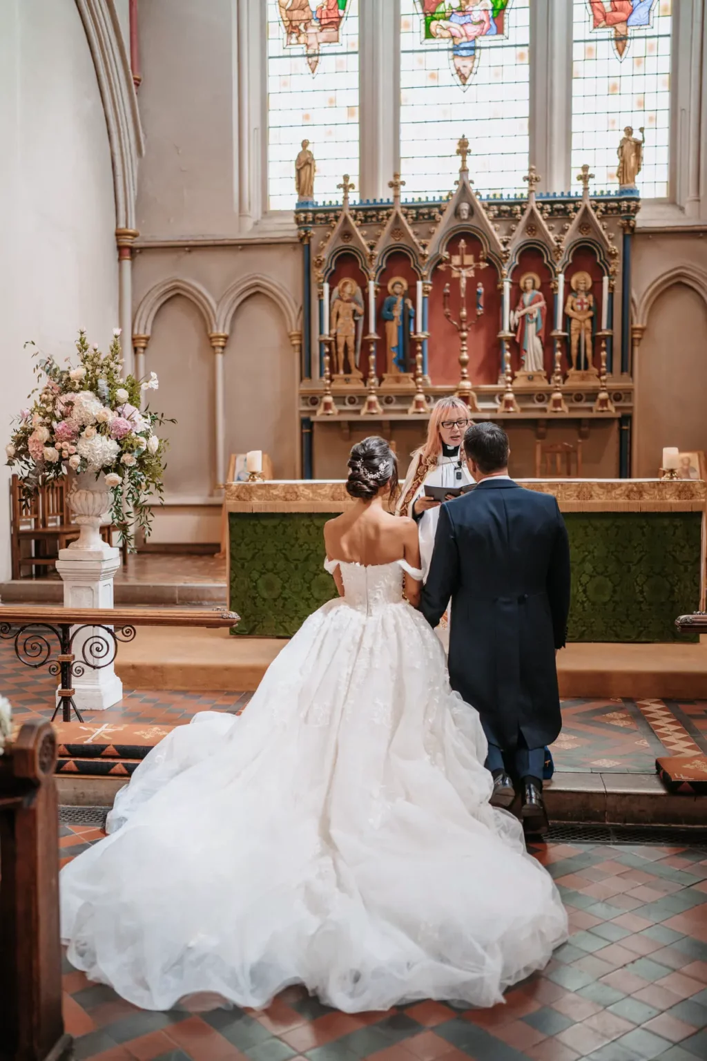 Hengrave hall wedding ceremony